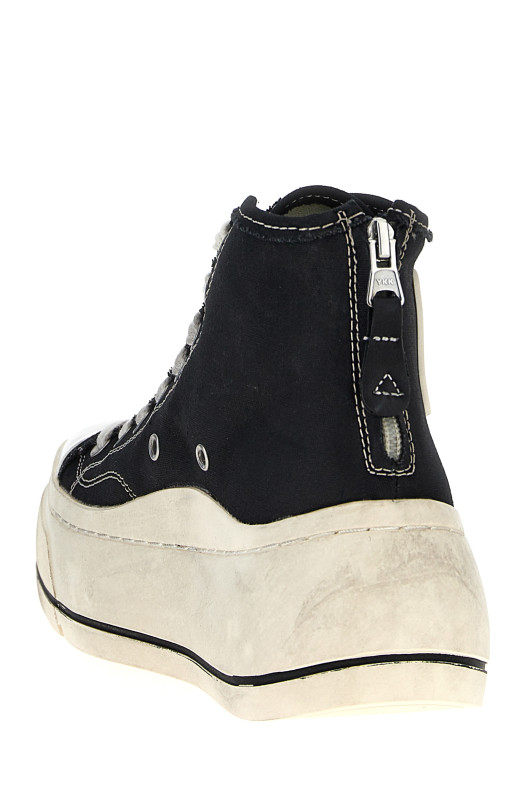 Кроссовки «High Top», черно-серые R13S5029001BLACKCANVAS