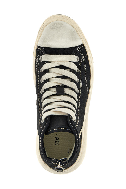 Кроссовки «High Top», черно-серые R13S5029001BLACKCANVAS