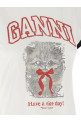 Printed T-shirt  White