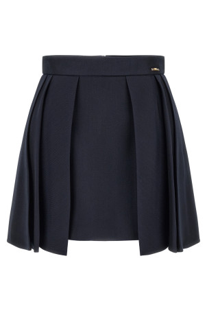 Fresh wool skirt Blue