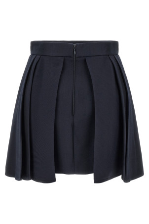 Fresh wool skirt Blue