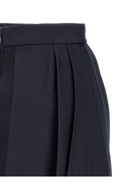 Fresh wool skirt Blue