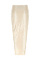 'Sequins Knot' skirt White