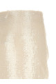 'Sequins Knot' skirt White