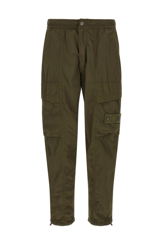 Брюки «Badge Stone Island Ghost»  Зелёные L2S153100026S00F6V0054