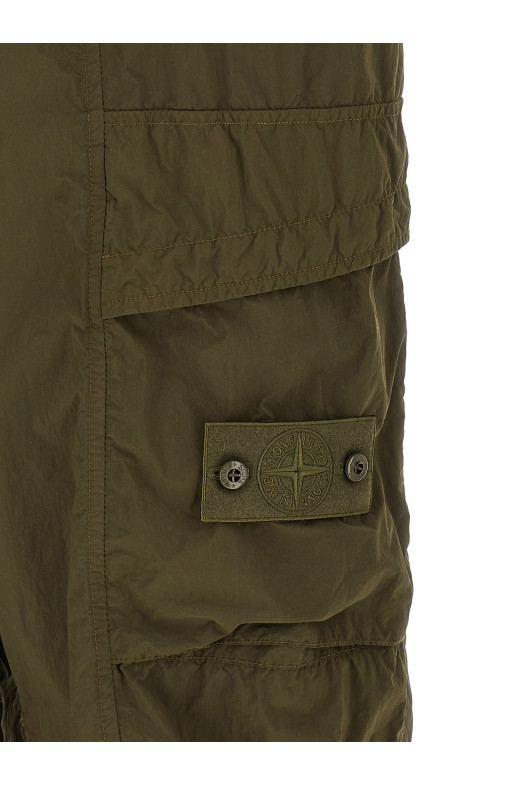 Брюки «Badge Stone Island Ghost»  Зелёные L2S153100026S00F6V0054