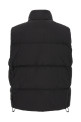 Quilted padded vest  Black