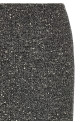 Valentino Garavani Chevron Bouclé skirt Black-grey