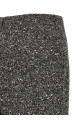 Valentino Garavani Chevron Bouclé skirt Black-grey
