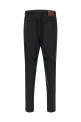 Red button pants Gray