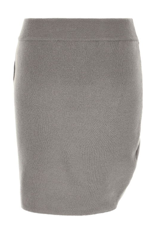 Jewel pin skirt Gray