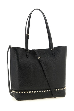 Valentino Garavani 'Rockstud Medium' shoulder bag Black