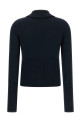 Collared cardigan Blue