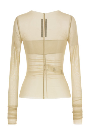 'Temple' top Beige