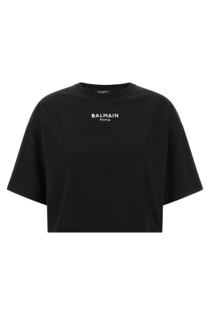 'Balmain Paris' T-shirt Black