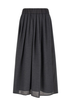 Skirt with elastic  Gray