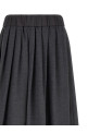 Skirt with elastic  Gray