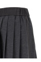 Skirt with elastic  Gray