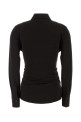 Dark brown stretch viscose shirt SALVATORE FERRAGAMO (13I403795858)