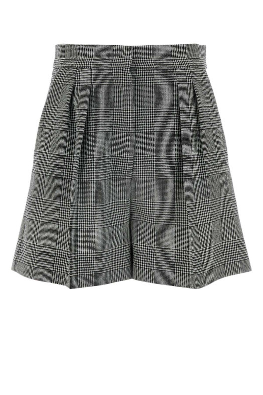 Шорты из шерсти с вышивкой Agoraio от MAX MARA (2621146031600)