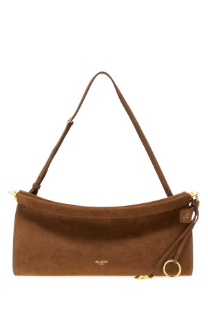 Camel leather medium East West shoulder bag ALAIA (AA1S01430CA214)