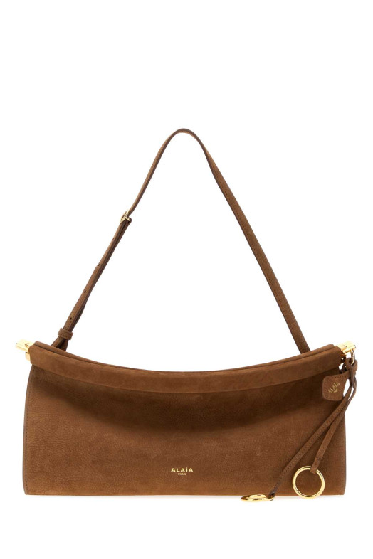 Camel leather medium East West shoulder bag ALAIA (AA1S01430CA214)