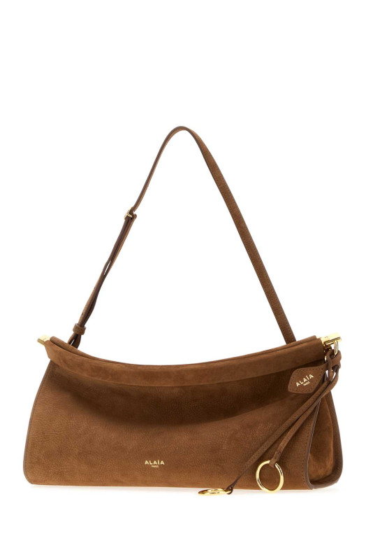 Camel leather medium East West shoulder bag ALAIA (AA1S01430CA214)