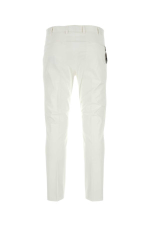 White stretch cotton pant PT TORINO (COASX0Z00FWDNU68)