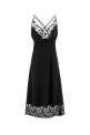 Black satin dress Black FENDI (FDD656ARF5)