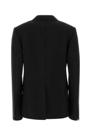 Black mohair blend blazer Black FENDI (FJ7797B1G1)