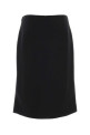 Black wool blend skirt Black FENDI (FQ7764B1UJ)