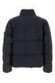 Нейлонова пухова куртка темно-синього кольору Black STONE ISLAND (L2S154100109S0A23)