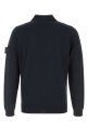 Вовняна сорочка-поло темно-синього кольору Black STONE ISLAND (L2S155100076S00FC)