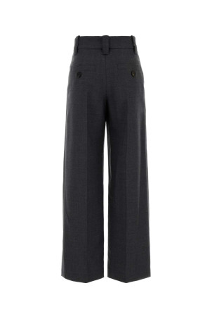 Charcoal wool wide-leg pant BRUNELLO CUCINELLI (MB199P9331)