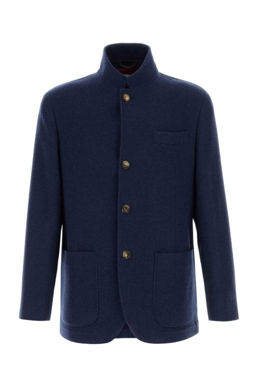 Blue cashmere blazer BRUNELLO CUCINELLI (MT4016265)