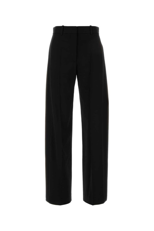 Черные брюки из смешанной шерсти, черные, LOEWE (S359Y04XJG)