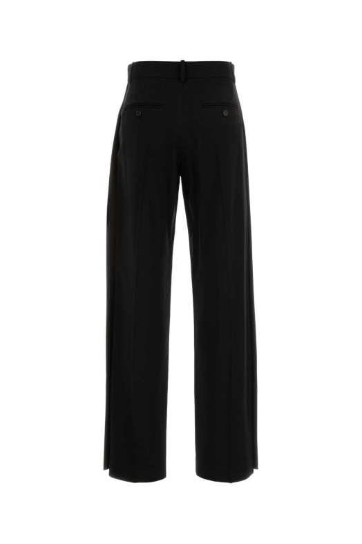 Черные брюки из смешанной шерсти, черные, LOEWE (S359Y04XJG)