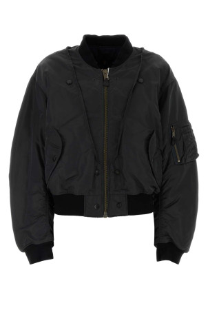 Slate nylon bomber jacket MAISON MARGIELA (S51AM0522M35923)