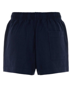 Navy blue cotton shorts Black SPORTY & RICH (SH03776269BL106)