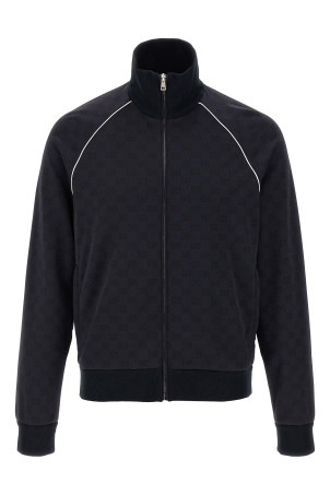 Толстовка GG, синяя GUCCI 768550XJG1Y4140
