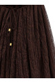 Міні-сукня з мереживом, коричнева ELISABETTA FRANCHI AB97062E2644