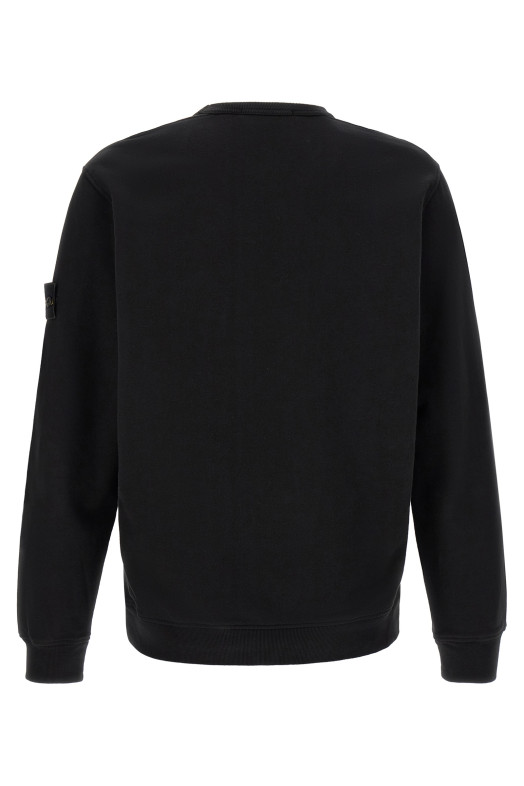 Світшот «Badge Stone Island», чорний L2S156100049S0A20V0029