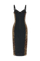 Платье-корсет с животным принтом, коричневое DOLCE & GABBANA F6R3OTGDCLRHY13M