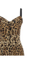 Платье-корсет с животным принтом, коричневое DOLCE & GABBANA F6R3OTGDCLRHY13M