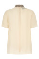 Valentino Garavani jewel collar top White
