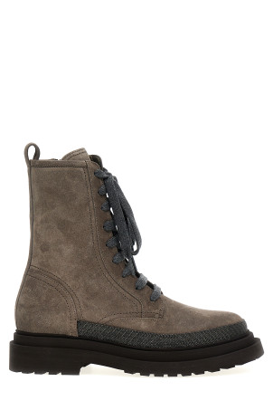 'Monile' ankle boots Gray