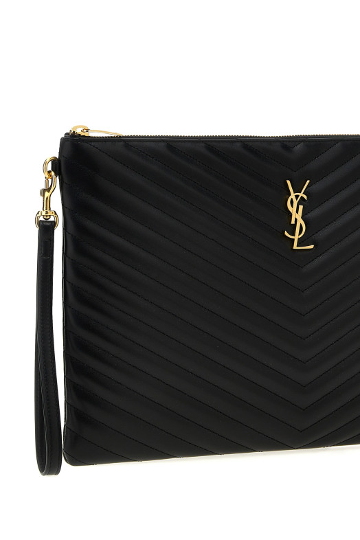 'Cassandre' clutch Black