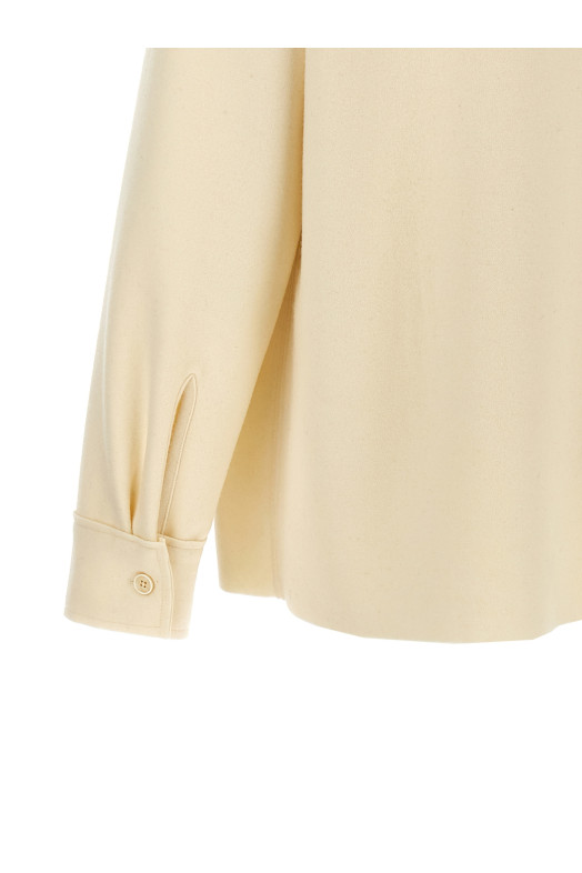 Сорочка з тканини, біла JIL SANDER J47DL0152J20212105