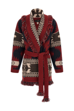 'Icon' cardigan Red
