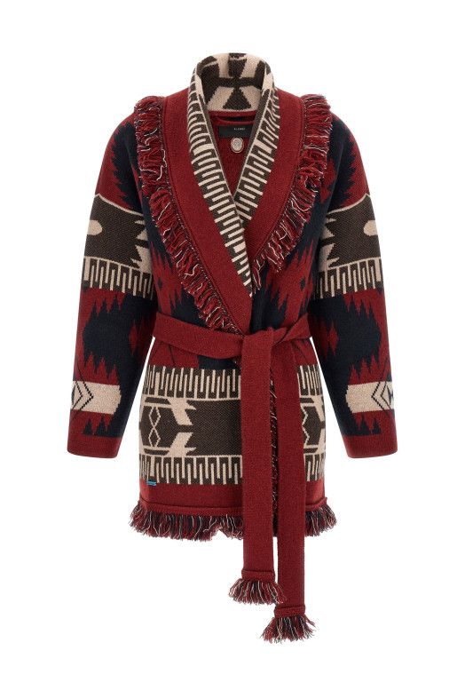 'Icon' cardigan Red